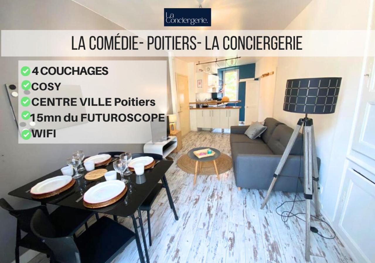 La Comedie - Poitiers Centre - La Conciergerie. Appartement Buitenkant foto